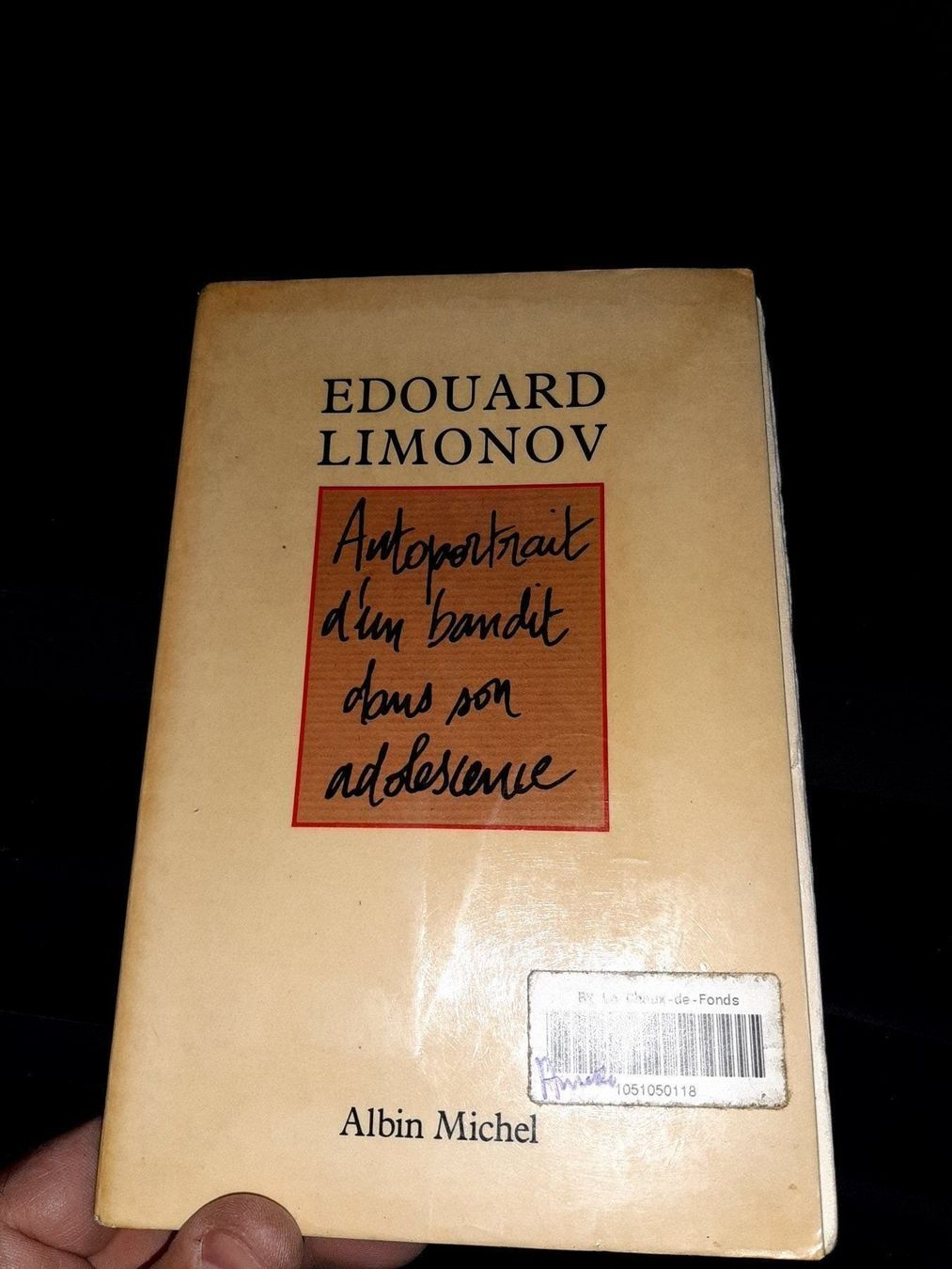 Libri: Autoportrait d'un bandit dans son adolescence – Usato da Le locle venduto da juliensaran