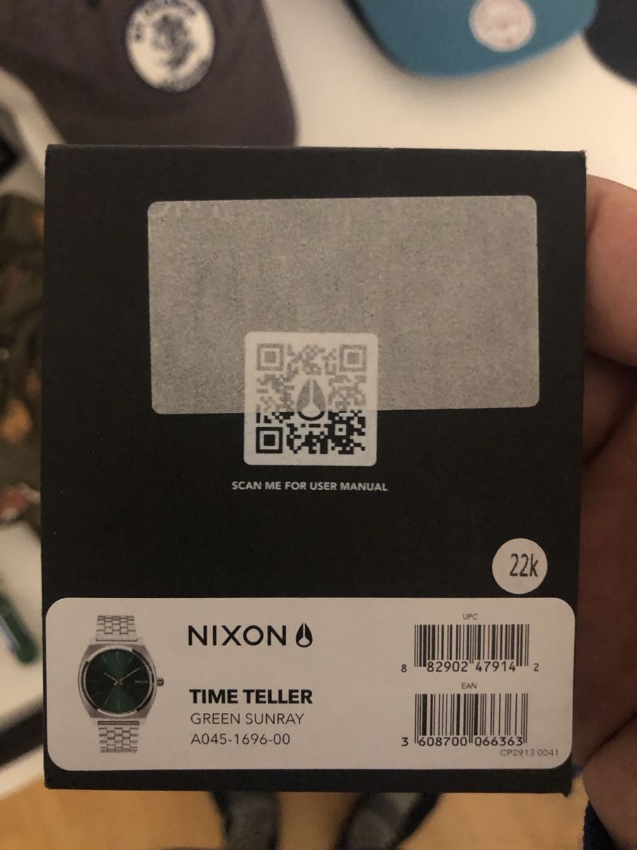Nixon Orologi: Nixon Time teller green sunray – Usato da St. Gallen venduto da Parrotb 2