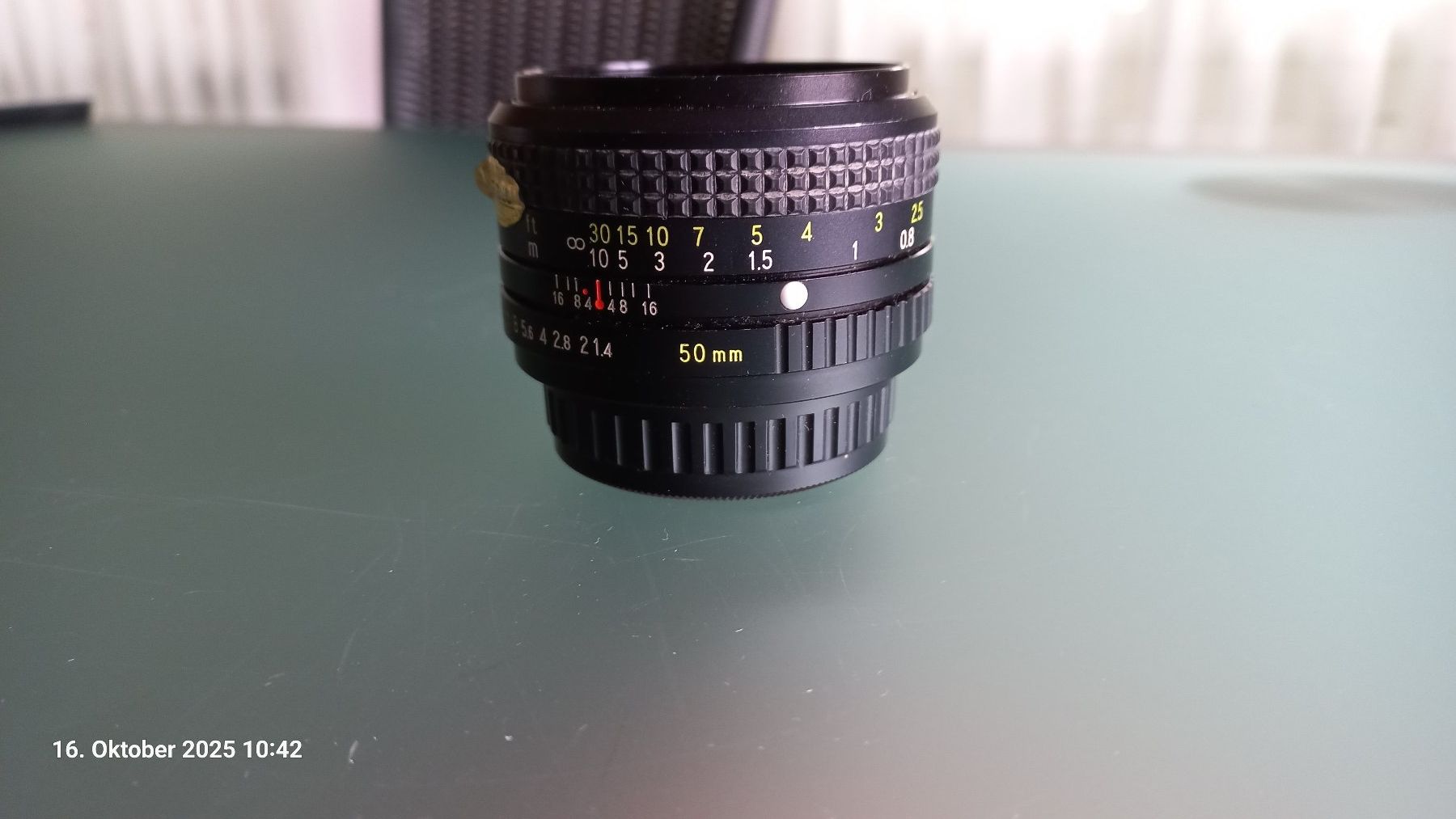 Ricoh Obiettivi: Rikenon Objektiv 50mm f1.4 – Usato da Heimiswil venduto da Jleuen 1