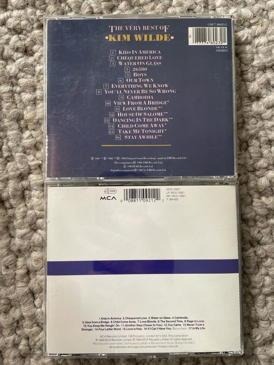 CD: 2x Kim Wilde – Nuovo (secondo la descrizione) da Reinach AG venduto da trigger7811 1