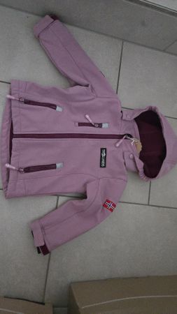 Softshelljacke Trollkids Grösse 92