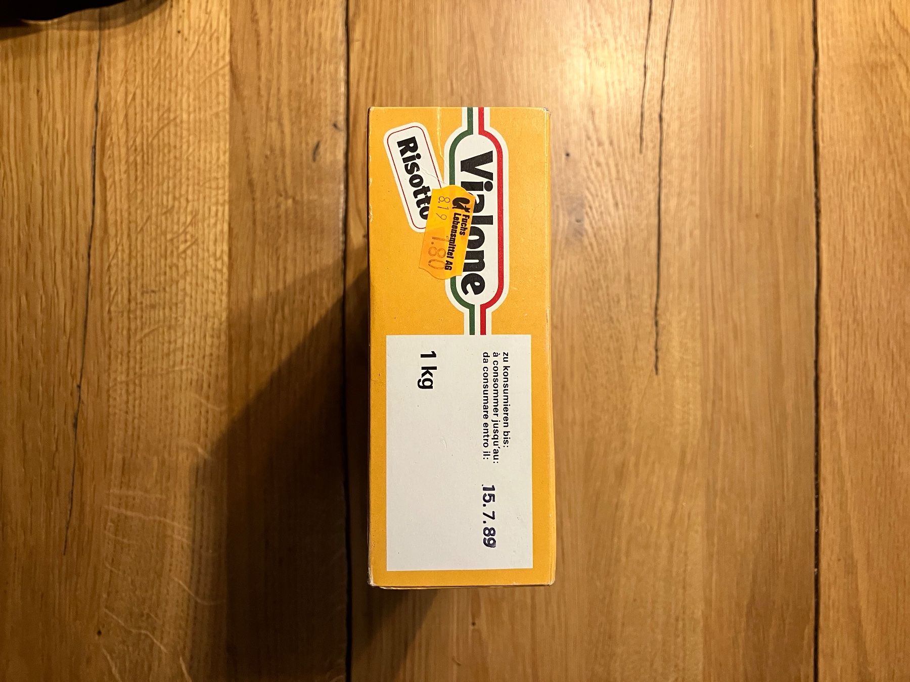 Cibi & Specialità: Vintage  Vialone Reis Originalverpackt Usego – Usato da Sempach venduto da ValentinX 2