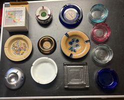 Aschenbecher Set Konvolut verschiedene Modelle gebraucht