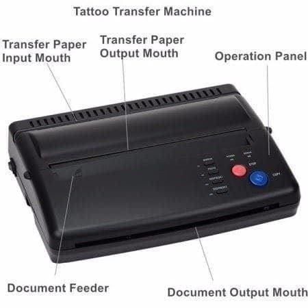 Tutte le macchine: Tattoo Maschine Set Thermo Drucker A4 A5 – Nuovo (secondo la descrizione) da Thun venduto da coverall 1