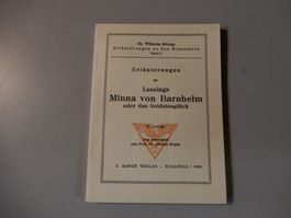 Lessings Minna von Barnhelm - Königs Erläuterungen 📚