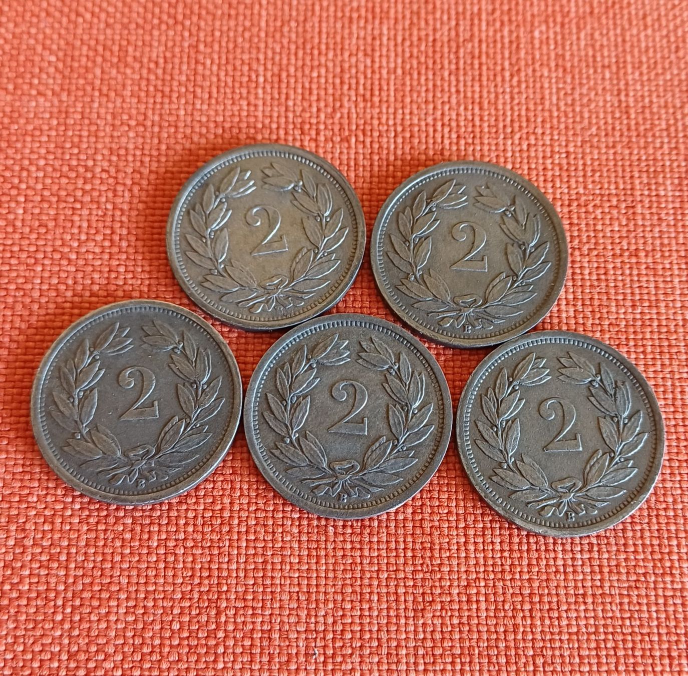 Tutti le monete: 2 Rappen Zink, ab Fr.1.- – Usato da Rorschach venduto da Hansi1901 1