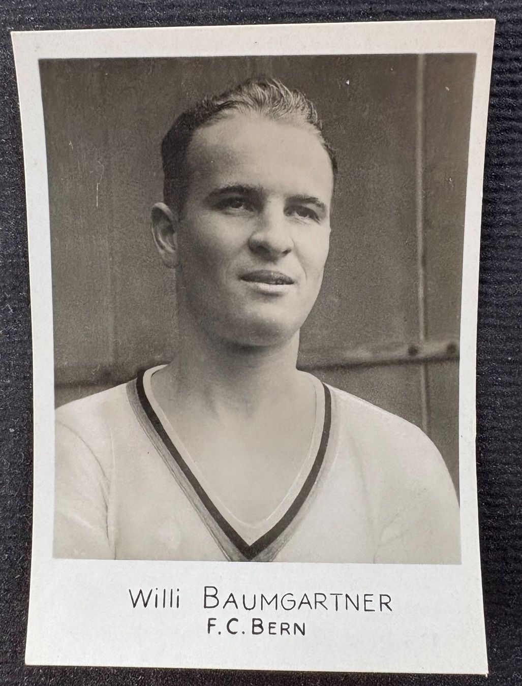 Carte collezionabili: FUSSBALL F.C.BERN WILI BAUMGARTNER – Usato da Ostermundigen venduto da wini63