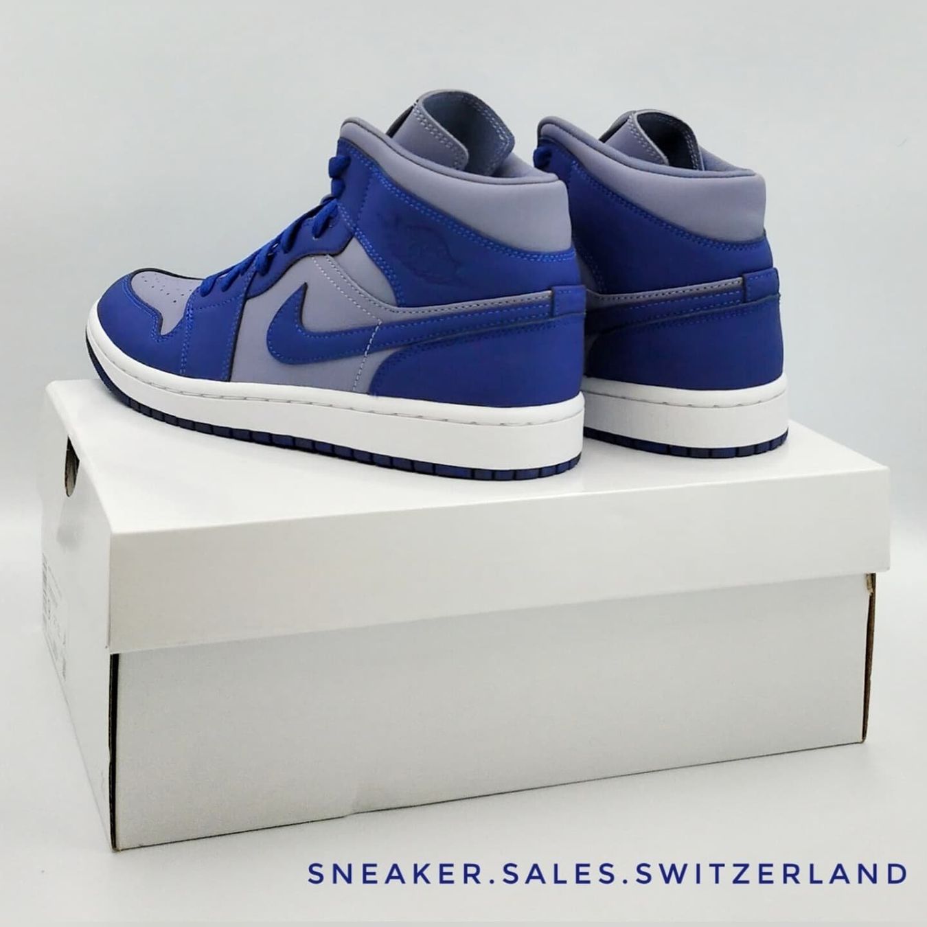 Jordan Scarpe da uomo: Jordan 1 Mid SE Iron Purple Deep Royal – Nuovo e nell'imballaggio originale da Widnau venduto da Snkrs.sales 1