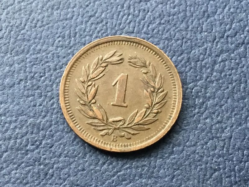 Tutti le monete: 1 Rappen 1939 – Usato da St. Margrethen SG venduto da alfapeugeot10 2