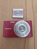 Digitalkamera Sony Cyber-shot rot 20.1 MP Zustand ok