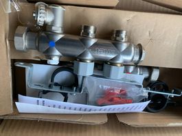 2 er Xnet FBH Verteiler Edelstahl Neu OVP