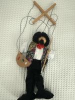 Künstler Marionette, handgefertigt, Sammlerstück