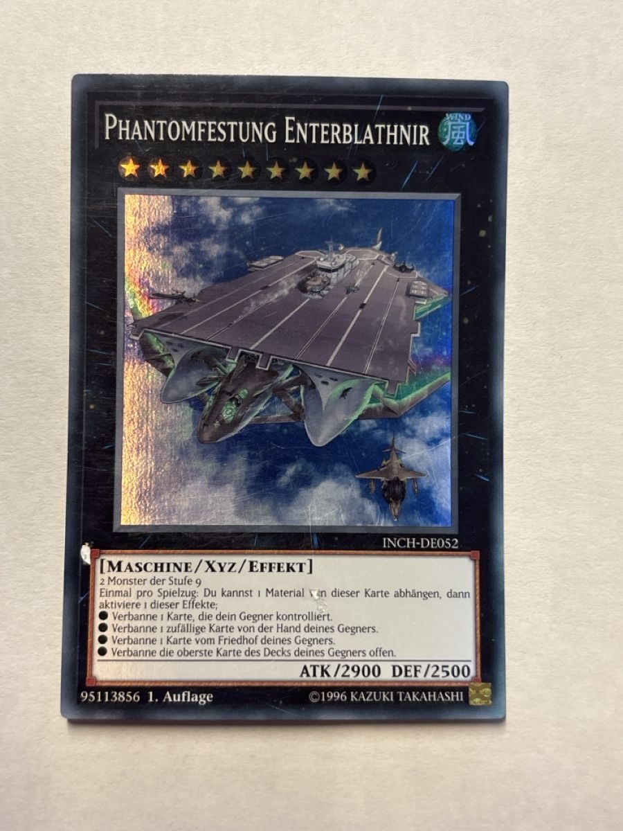 Yugioh Carte collezionabili: Phantomfestung Enterblathnir 1. Auflage, yugioh – Usato da Speicherschwendi venduto da YugisKartenKammer