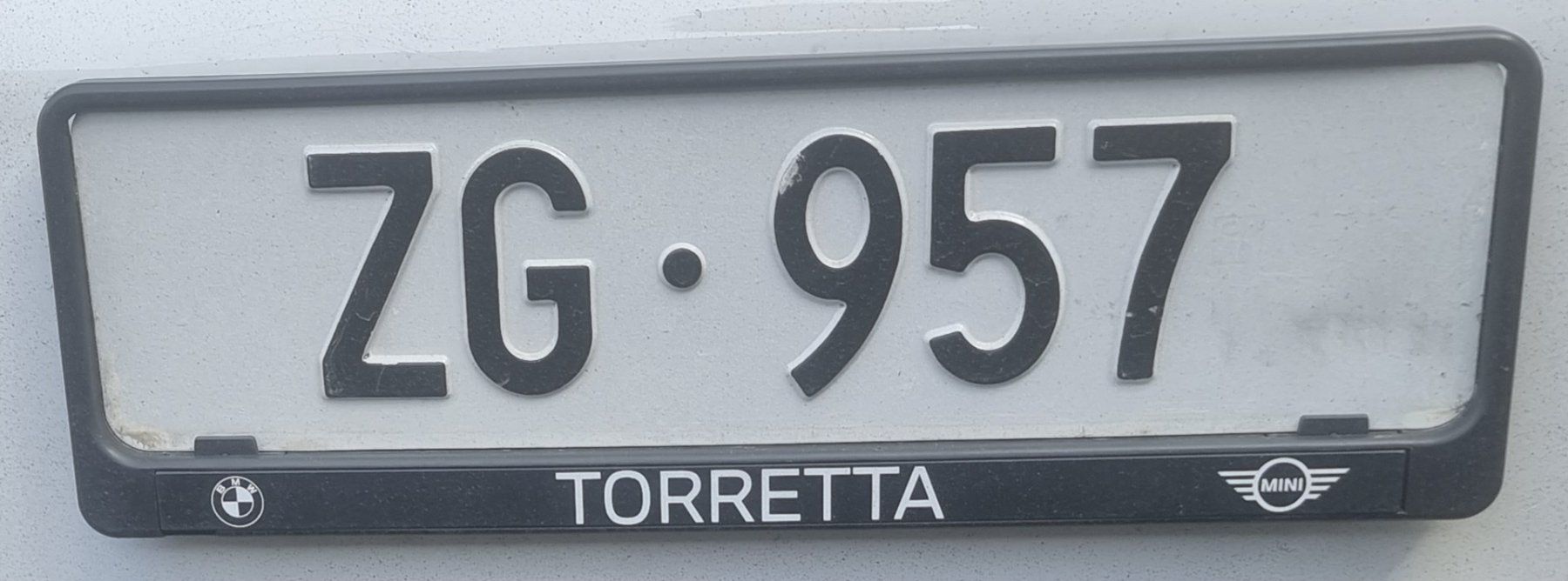 Insegne: Autonummer ZG 957 – Usato da Unterägeri venduto da Albi1975 1