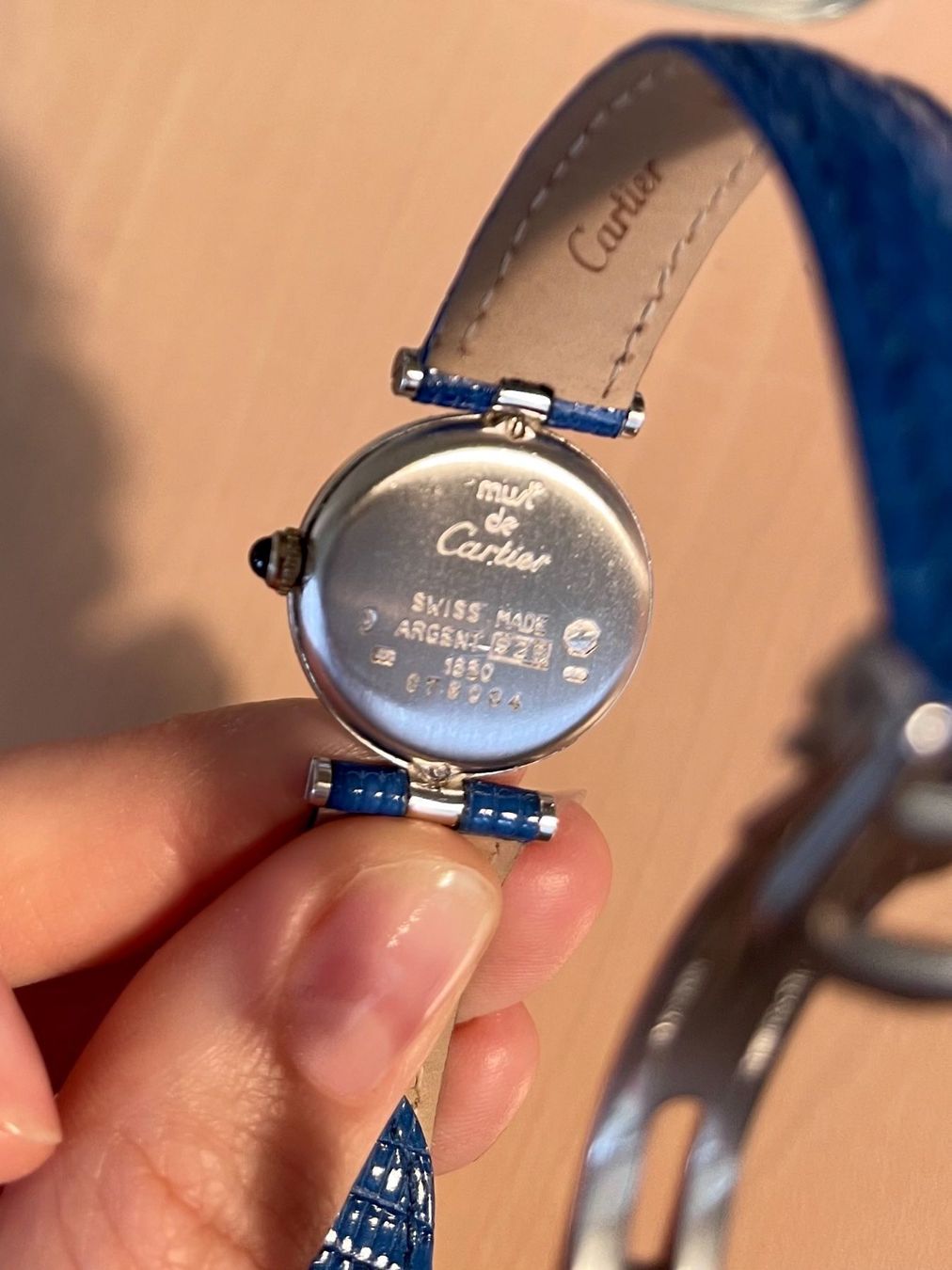 Cartier Uhren: Montre Cartier MUST Argent 925 – Gebraucht aus Genève von Annilu 2