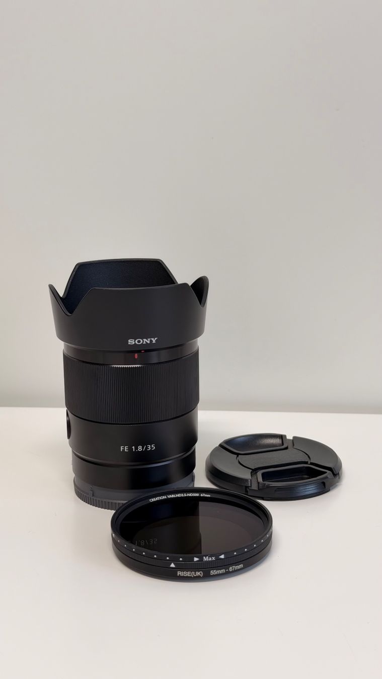 Sony Objektive: Sony FE 1.8/35 Objektiv mit Marumi ND Filter – Gebraucht aus Frick von itt_rf2m