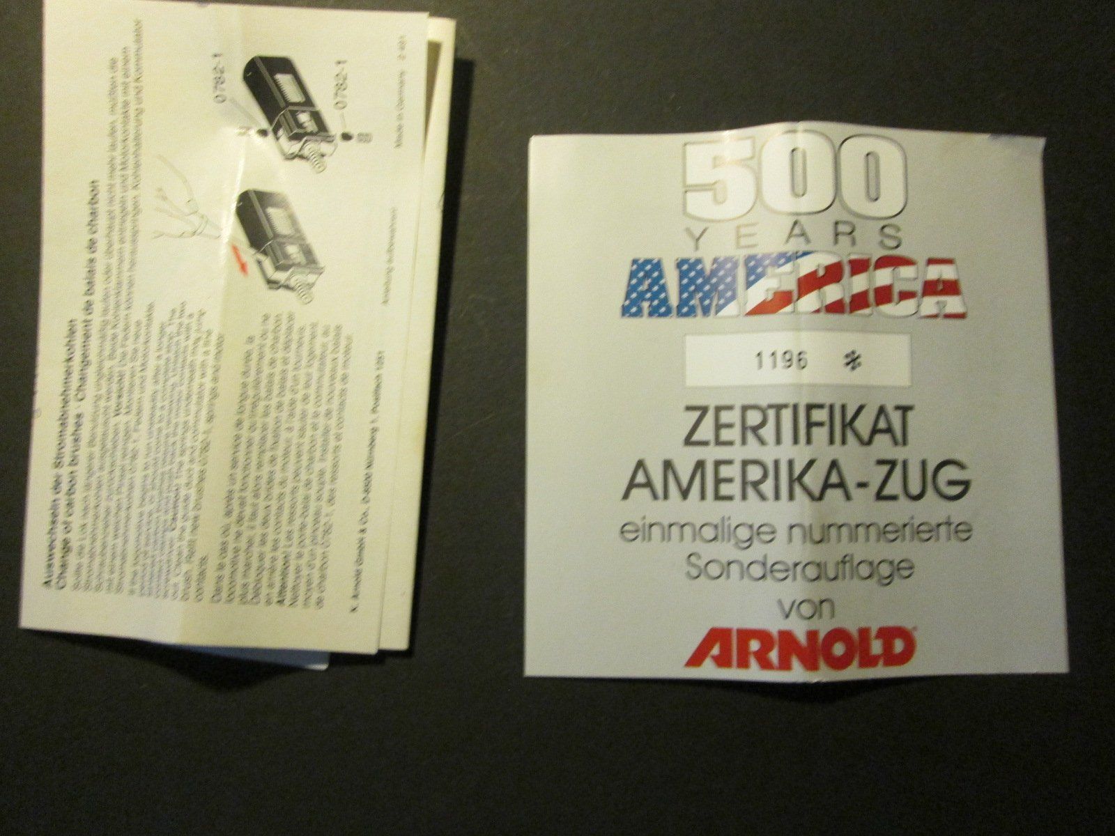 Arnold Modellini di ferrovie: Arnold 500 Jahre AMERICA – Nuovo (secondo la descrizione) da Uznach venduto da Werham 3