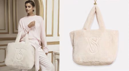 Victoria’s Secret Winter Fur Bag NEW