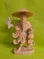 Fischer aus Marmor 30cm