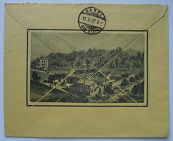 1902, Brief illustriert, Chemische Fabrik Schweizerhalle BS