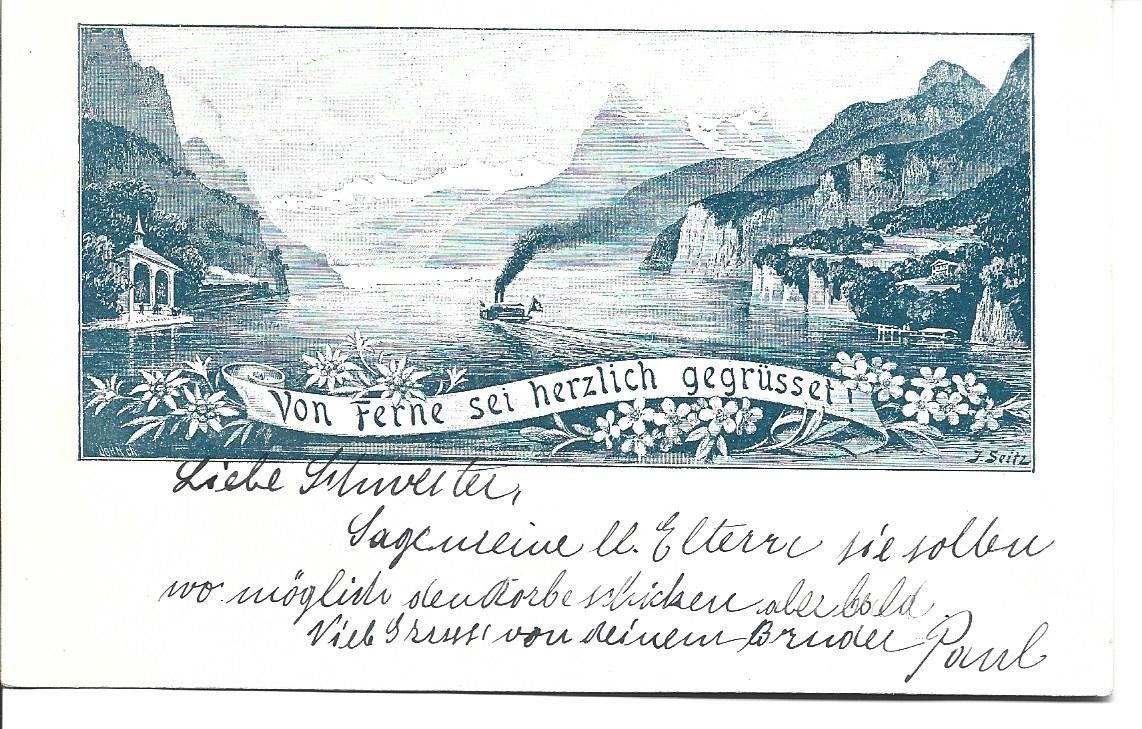 Cartoline postali: AK Litho Tells Kapelle – Usato da Appenzell venduto da mai25