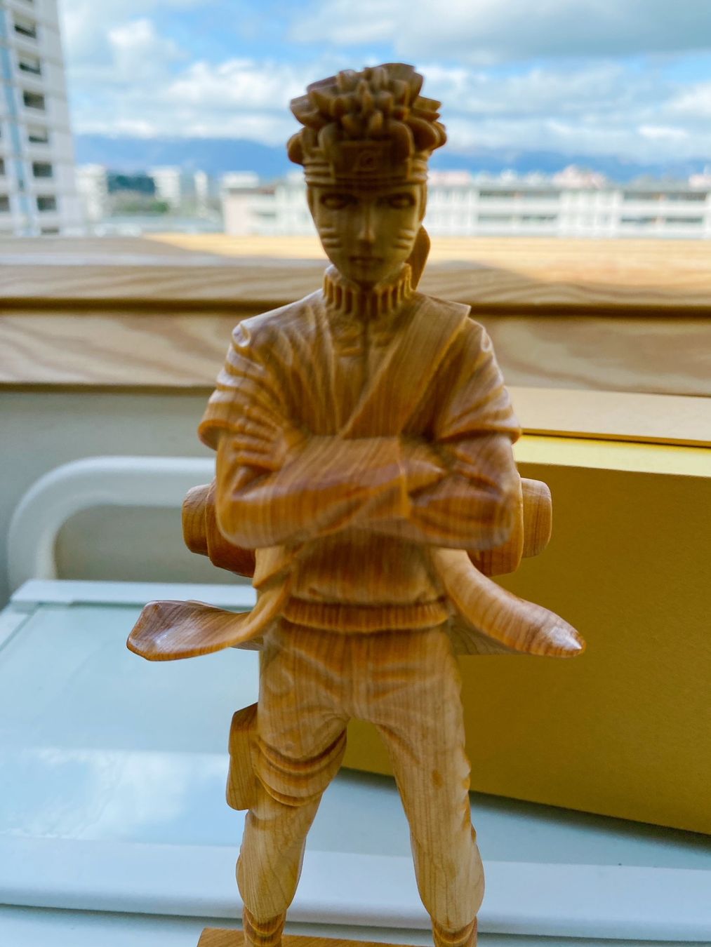Figuren: Naruto wooden craft figure – Neu und originalverpackt aus Genève von F-Rex 1