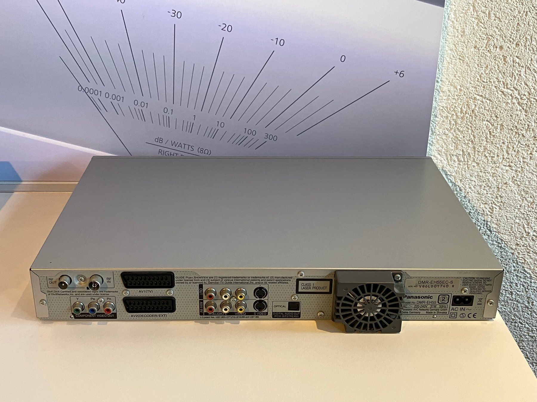 Panasonic Registratori: Panasonic DMR-EH55 HDD/DVD – Usato da Delley venduto da ogringo77 1