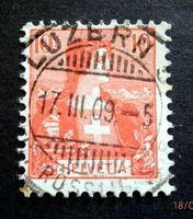 ZNr.104, Voll-Ꙩ,  Luzern  17. III. 09