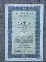 Gebrüder Sulzer Aktie Nr.24106 von 1943