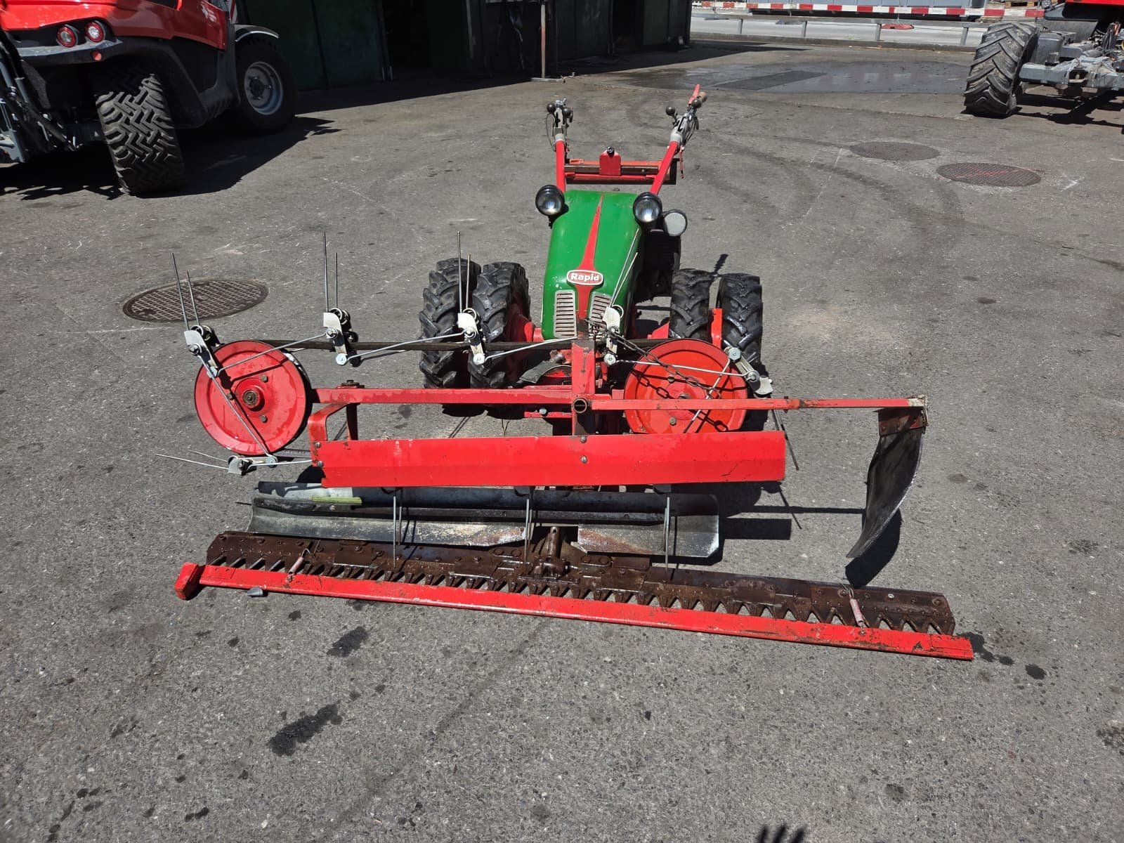Rapid Tutte le macchine: Rapid 505  mit Eingraser  Motormäher/Einachser – Usato da Mels venduto da lad_8ctm 1