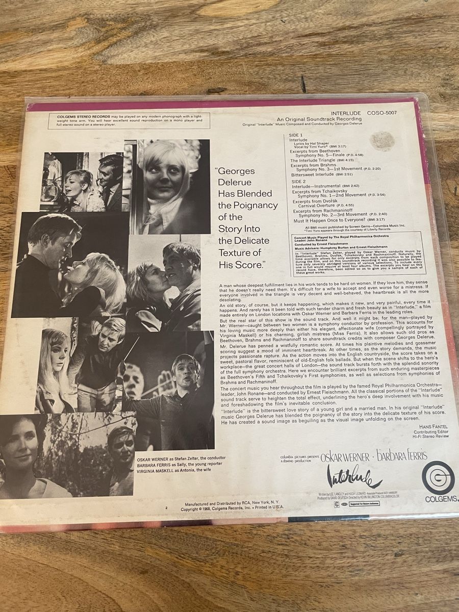 Schallplatten: Interlude - Georges Delerue – Gebraucht aus Hombrechtikon von baersandro 1