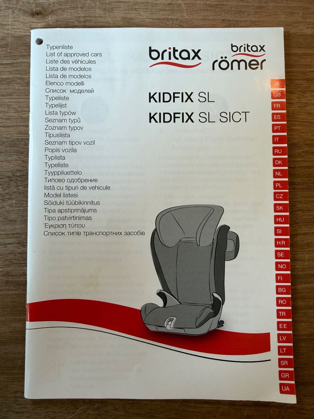 Britax Römer Seggiolini per auto: Kindersitz Römer Britax KIDFIX SL – Usato da Aristau venduto da Padelino 3