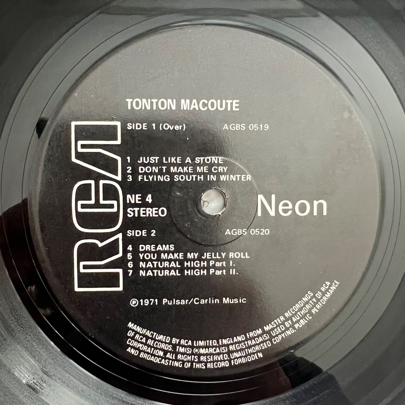 Vinyles: Tonton Macoute - Same / 1. UK-Press. 1971 - Very nice Copy – D'occasion à Gais par soundcave57 4