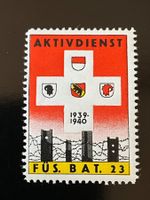Soldatenmarke Füs Bat 23 ungestempelt