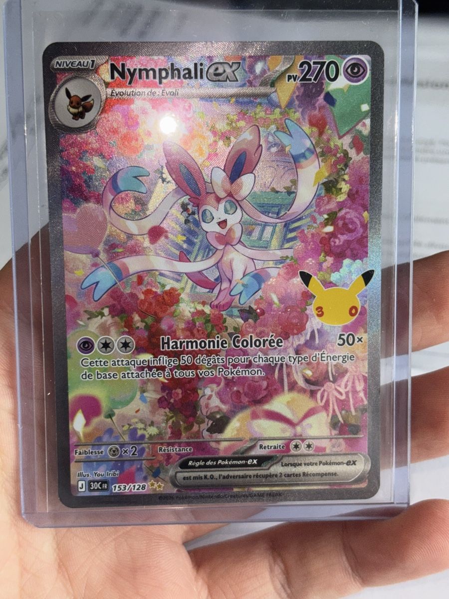 Pokémon Carte collezionabili: Nymphali Ex Alt 30th FR – Nuovo (secondo la descrizione) da Puplinge venduto da Collection_Pokepi