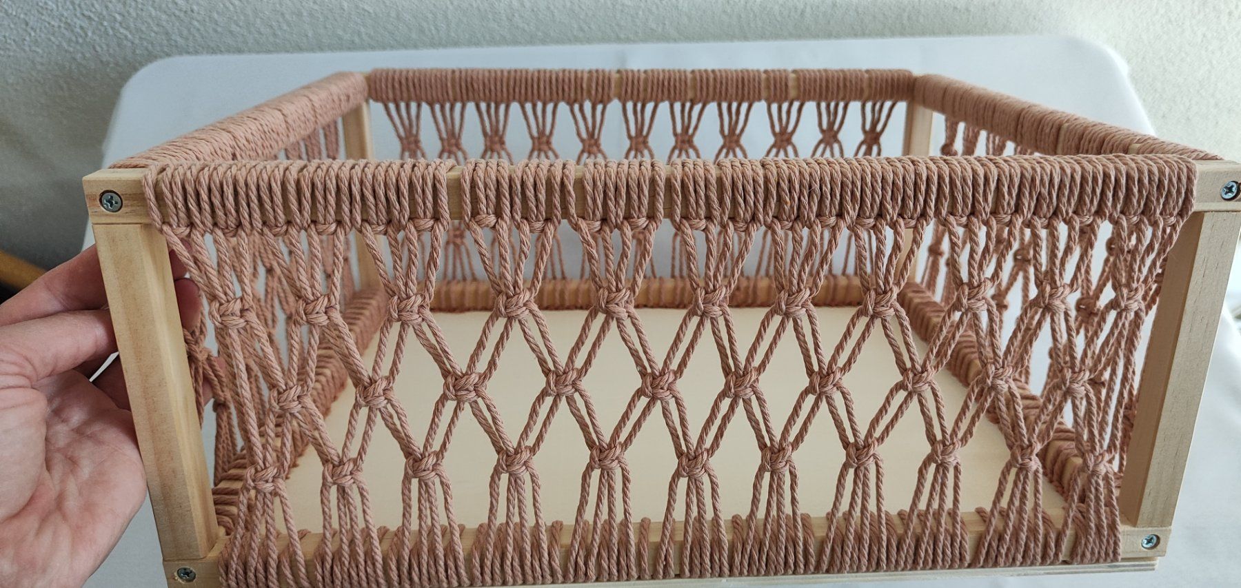 Accessoires: Makramee Korb – Neuf avec emballage d'origine à Männedorf par mes_7725 1