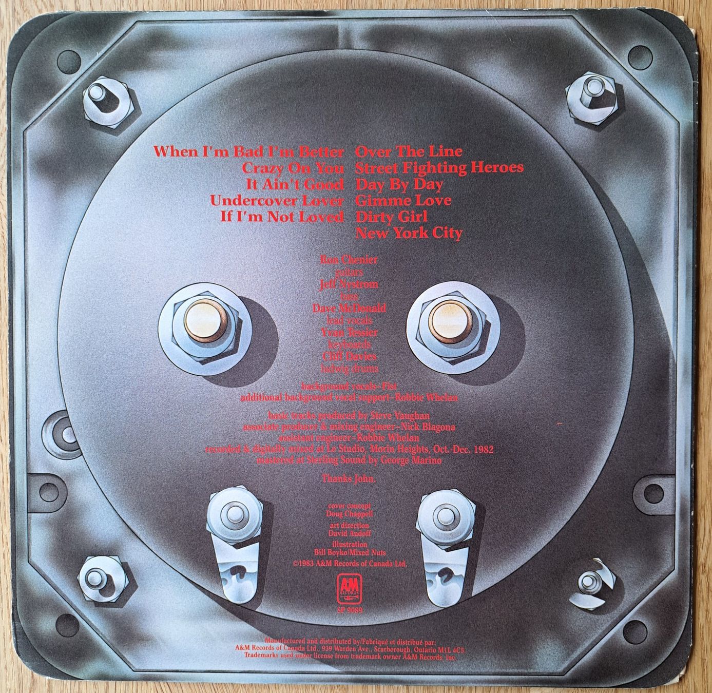 Dischi in vinile: Fist - In the red – Usato da Meggen venduto da Ricardokoch 1