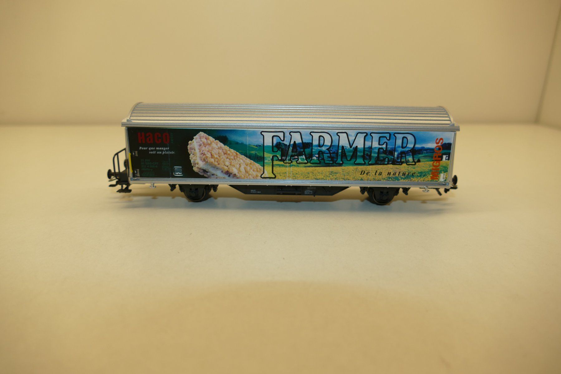 Märklin Modellini di ferrovie: Märklin H0: SBB Hbils Farmer Migros – Nuovo (secondo la descrizione) da Niederhasli venduto da rail-duerst 4