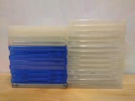 Boîtiers  Blu-ray 27 pcs transparents et bleus 