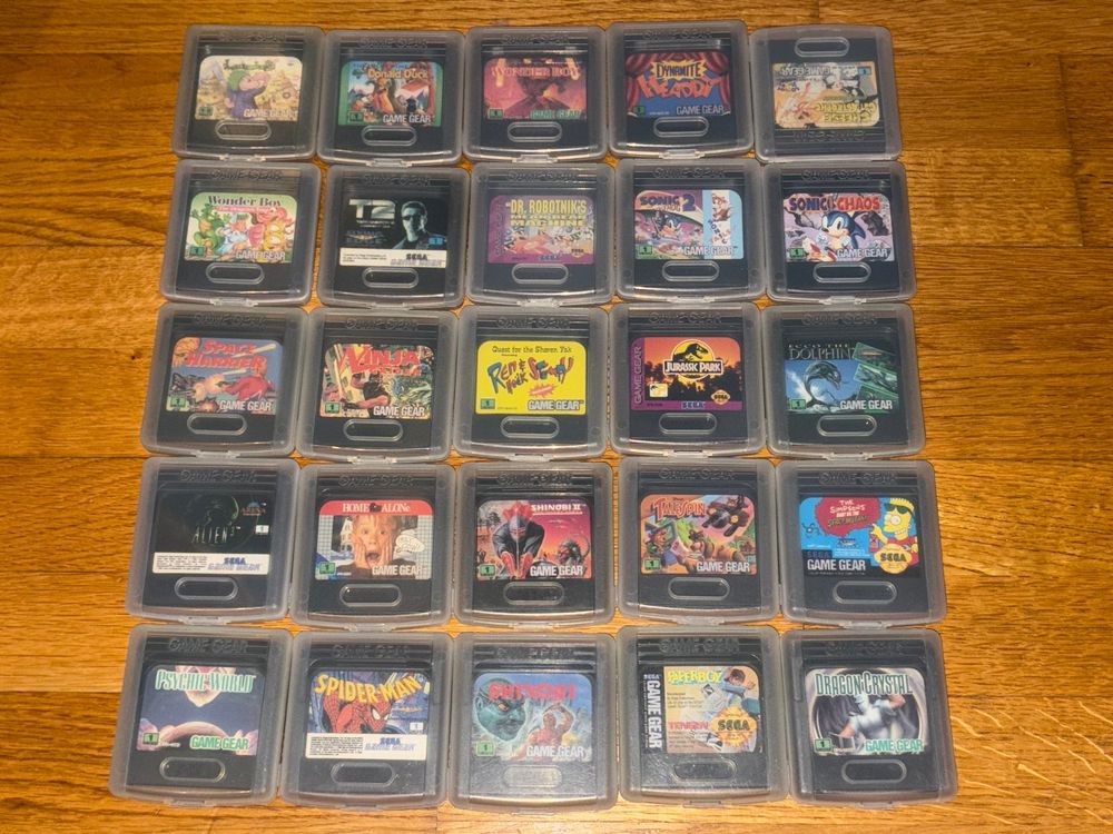 25 x Sega Game Gear Spiele - Interessante Titel dabei! (Gebraucht) in  Zrich fr CHF 272  mit Lieferung auf Ricardo kaufen