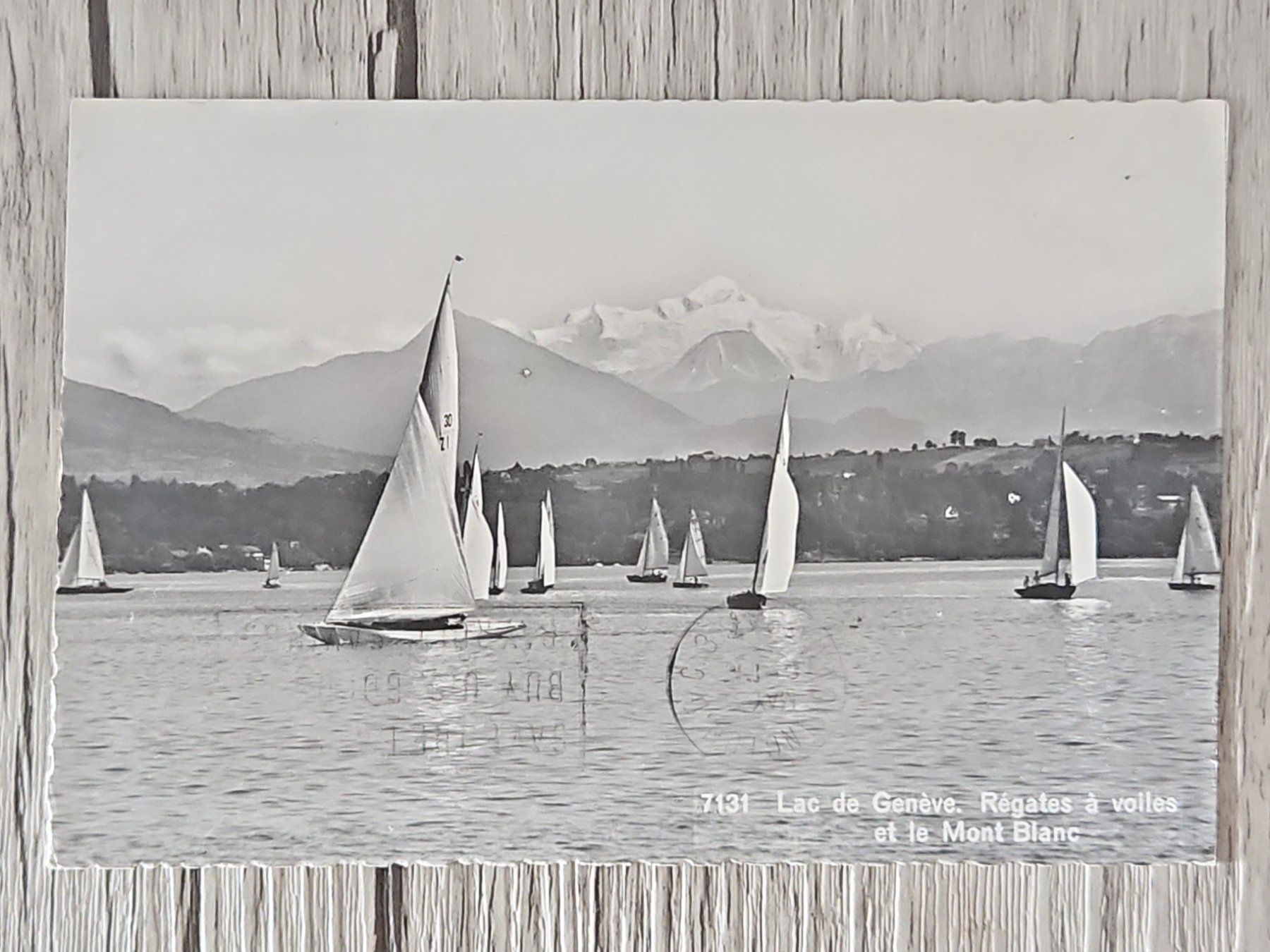 Tutti i francobolli: CL13 Carte Postale  + Timbre Suisse 1947 – Usato da Cousset venduto da Patrick_Collections 1