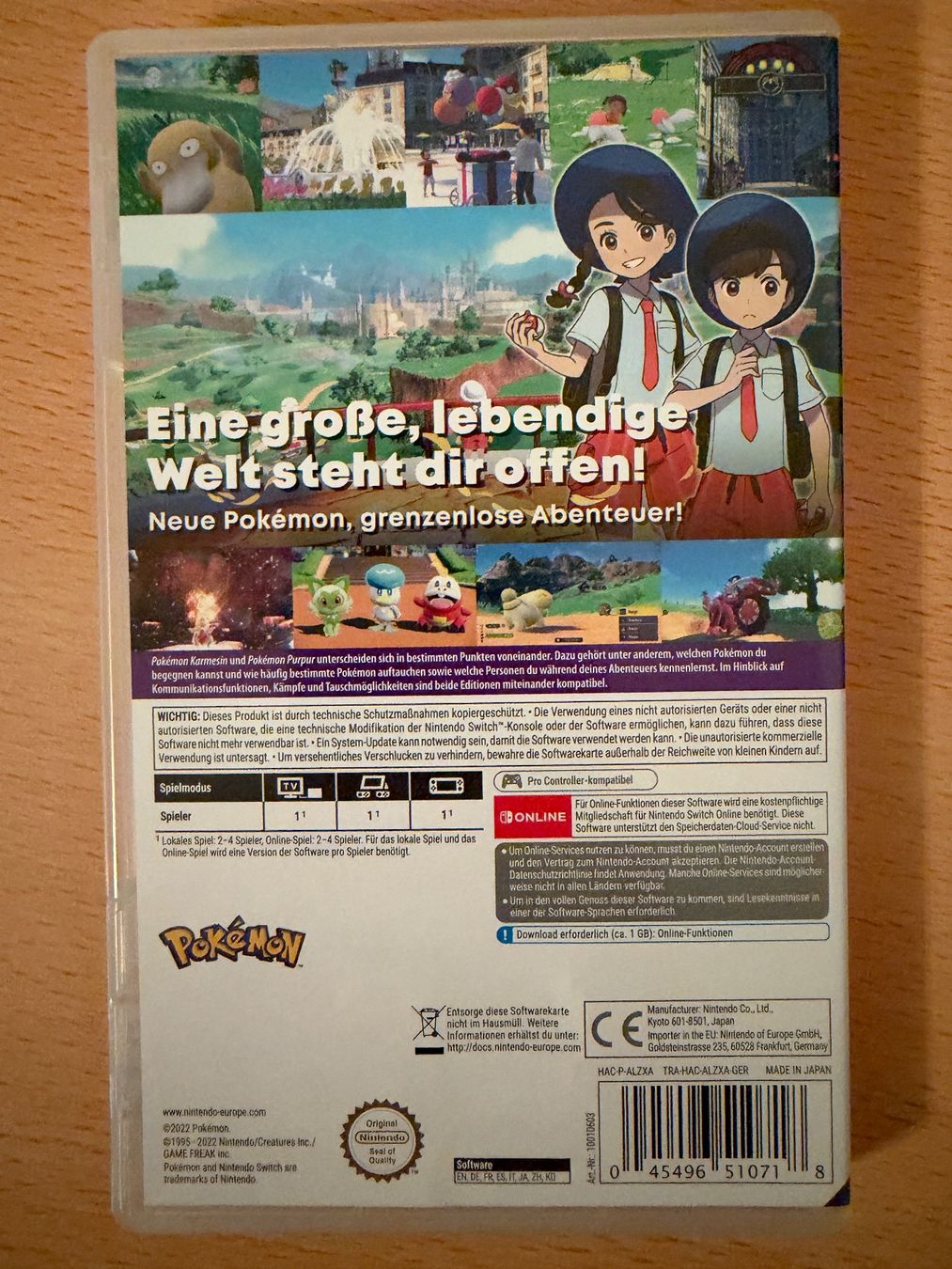 Spiele: Pokémon Karmesin – Gebraucht aus Ebikon von Pyrgus 1