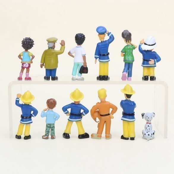 Statuette: Figuren Feuerwehrmann Sam 12 Stück – Nuovo e nell'imballaggio originale da Gurmels venduto da Swisspod 1