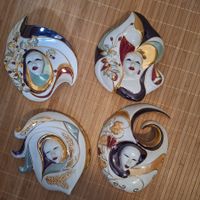 Versand möglich! RAR Vintage Galos Porzellan Masken