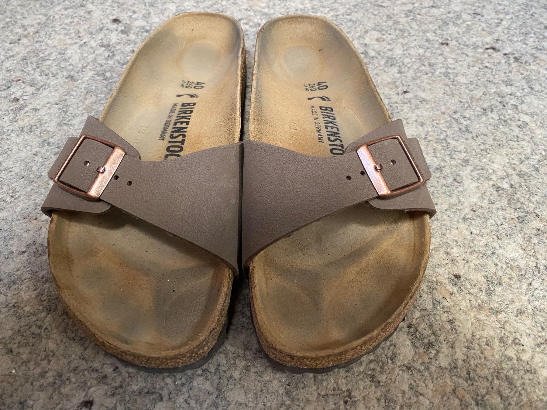 Birkenstock Chaussures femmes: Birkenstock Madrid Mocca, Gr. 40 – D'occasion à Wattwil par edel88 3