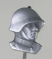 Alte Anstecknadel, Soldat, Rarität, Vintage!