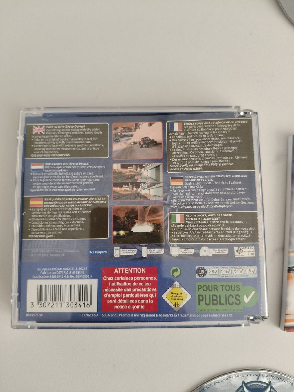 Sega Spiele: Speed Devils Dreamcast Game mit Handbuch & OVP, Top! – Gebraucht aus Oensingen von ece_8k7q 2
