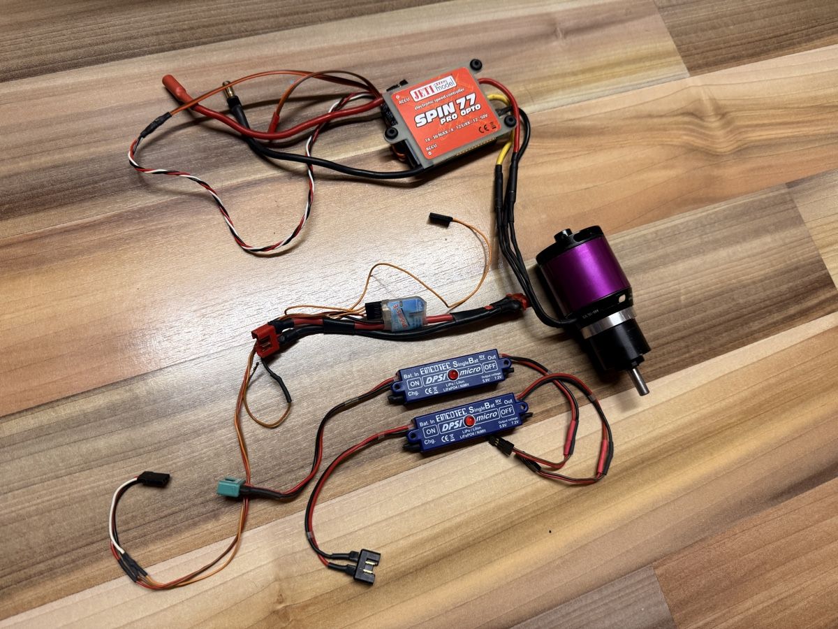 Hacker RC Modellbau: Antriebsset 12s Hacker/Jeti – Gebraucht aus Oberwil i. S. von PilotM