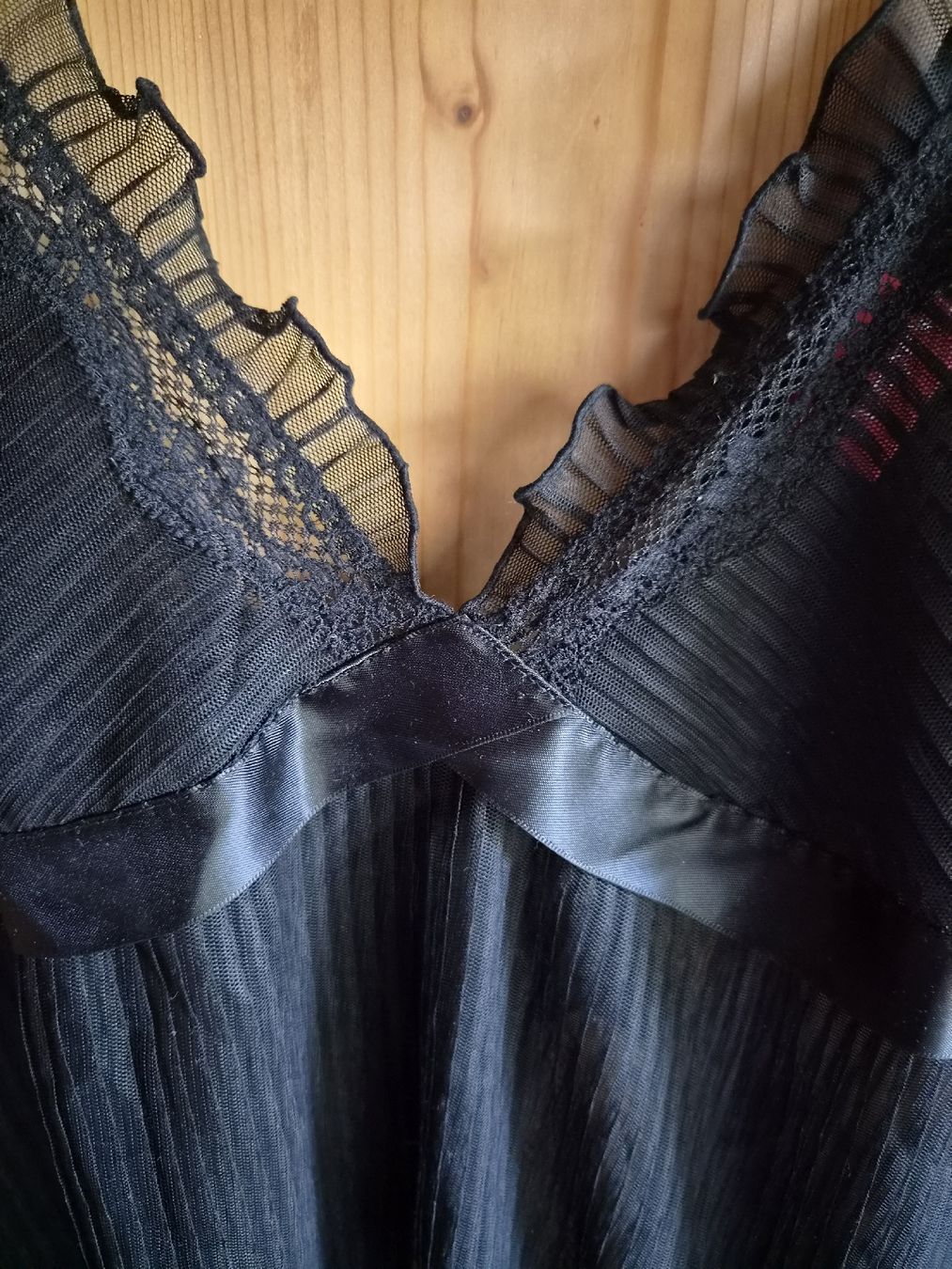Triumph Altra biancheria intima: Negligé Triumph schwarz Gr. S  – Usato da Wattwil venduto da tannenmeise73 2