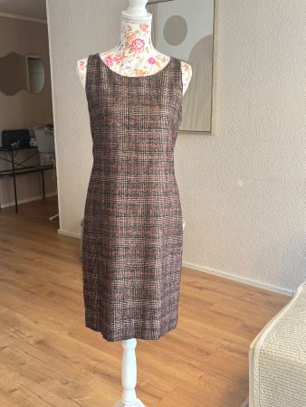 Akris Tweed Dress Cocktailkleid Wolle/Seide